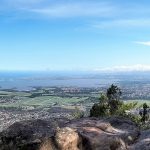 Spectacular views from Mt Kembla Summit, taking in Lake Illawarra and the gorgeous Wollongong coastline.